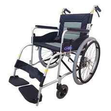 알루미늄 수동휠체어 닛신 NA-101 고정형 휠체어 Nissin aluminium wheelchair, 1개
