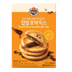백설 찹쌀호떡믹스, 400g, 26개