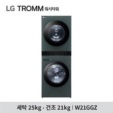  LG전자 트롬 워시타워 오브제 컬렉션 W21GGZ(21+25kg), 없음 