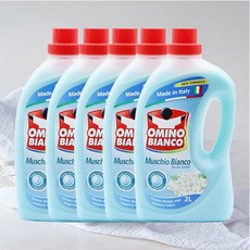 볼튼 오미노비앙코 네이처프레쉬 무스키오비앙코 화이트 머스크향 2L 6개 1박스, 2000ml, 5통
