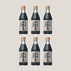 테라오카 가문의 저염 간장, 6개, 300ml
