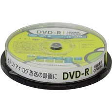 그린하우스 DVD-R CPRM 녹화용 1-16배속 10장 스핀들 GH-DVDRCB10
