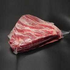 나이스미트 냉장 미국산소고기 블랙앵거스 본갈비살(꽃갈비살) 캠핑고기 홈스테이크용 원육 1.5kg, 단품