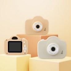 이지드로잉 고급 키즈 디지털카메라 어린이용 디카 4000만화소 8배줌 SD카드, 퍼플 카메라, 퍼플 카메라