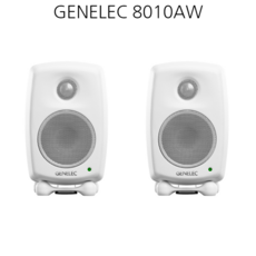 GENELEC 8010AW 화이트 1조(2개) 제네렉 8010 화이트 모니터스피커, 8010AW(화이트), 8010AW 화이트 2통