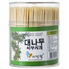 리빙웰 대나무 원통 이쑤시개, 900개입, 2개