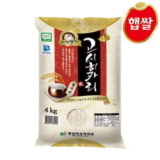 24년산 햅쌀 특등급 고시히카리, 4kg, 1개