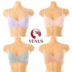 [비너스 애플아울렛] 광고행사 기능성 부유방커버 볼륨커버 자카드 레이스 몰드브라 큰컵브라 C컵 D컵 VBR0960CD