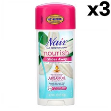 네어 헤어 리무버 크림 너리쉬 93g 3팩 Nair Hair Remover Cream, 3개