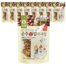 두두담 공주 알밤 두부칩 두부과자, 9개, 75g