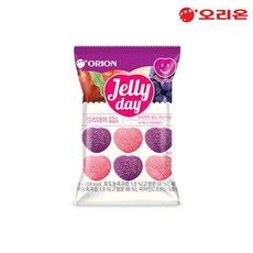 기타 [오리온] 오리온 젤리데이 포도복숭아 63g 10개