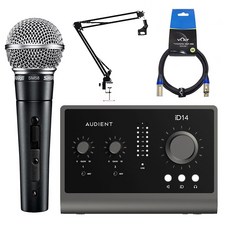 Audient iD14 MK2 오디언트 오디오인터페이스 루프백 iD14mk2 ＋ USB A to C 3.0 상품 이미지