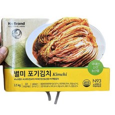 노브랜드 별미포기김치 3.5kg, 3.5g, 1개