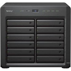 Synology DiskStation DS2422 NAS 서버Ryzen 2.2GHz CPU 32GB 메모리 120TB HDD 스토리지 1GbE LAN 포트 4개 DSM 운영 체, c) 96TB (12 x 8TB) HDD