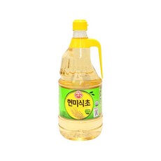 오뚜기 현미식초 1.8L 발효식초 조미료 잡내제거, 1개