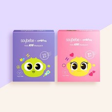 소이베베 신비아파트 키즈 마스크팩 (신비 금비) 20매, 1개