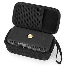 Yinke 하드 케이스 마샬 엠버튼 블루투스 스피커 휴대용 보관 / Yinke Hard Case Marshall Emberton Speaker, Black