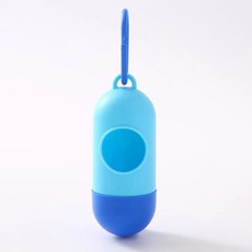 디펜서 일회용 애완 동물 쓰레기 봉투 거치대 플라스틱 케이스 캐, 1개