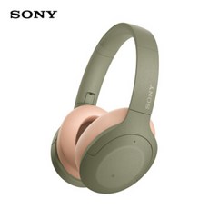 SONY WH-H910N Bluetooth 소니 노이즈캔슬링 무선 헤드셋 Hi-Res 고음질 게임 헤드폰 (그레이그린)