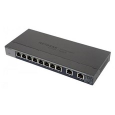 넷기어 GS110EMX 스위칭허브 (8포트 1000Mbps 10Gbps), 선택하세요