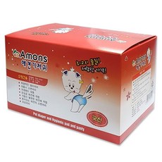  아몬스 강아지기저귀 강아지 생리대 소형견 10매 10개 _ 2024100EA, 본상품선택 