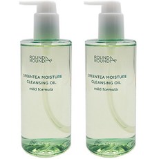 라운드어라운드 그린티 수분 클렌징 오일 300ml (대용량), 2개