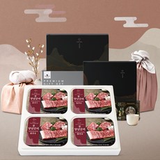 강강술래 홈채움 왕양념갈비 4호 선물세트 2.4kg, 단품