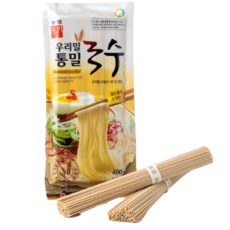 우리밀 통밀국수 400g(4인분) 3개 구수한 전통국수 농협생산, 400g