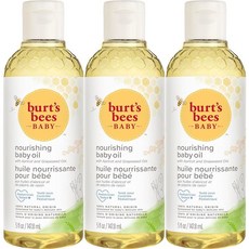 버츠비 Burt's Bees 베이비 너리싱 오일 100% 천연 스킨 케어 - 141.7g(5온스) 병, 버츠비 Burt's Bees 베이비 너리싱 오일, 10, 1개, 147.801ml