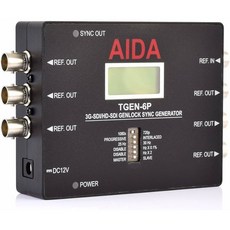 AIDA TGEN-6P 3G-SDI/HD-SDI Tri-Level Genlock Sync Generator