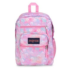 JanSport 대학을 위한 대형 노트북 백팩 - 2개의 칸이 있는 컴퓨터 가방 인체 공학적 어깨 스트랩 15인치 슬리브 운반 손잡이 책 배낭 러셋 레드 3898