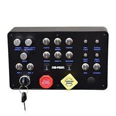 Classic ATSETS2 Button Box f American Truck Simulat WVESA Compatibility, 클래식