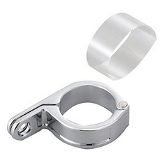 Daytona 데이토나 자전거 회전 신호 숙박 41mm 포크 클램프 장착 구멍 10mm 멀티 크롬 1 PC 69371, 1개