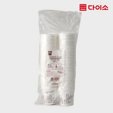 [다이소]타임 종이컵 80개 (184ml)-60734