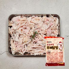 국내산 신선 냉동 무뼈 닭발, 10개