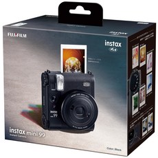 후지 필름 (FUJIFILM) 체키 인스턴트 카메라 instax mini 99 블랙 INS MINI 99 TH, 1개