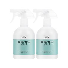 LG생활건강 아우라 피톤치드 섬유탈취제 숲속향 500ml x 2개