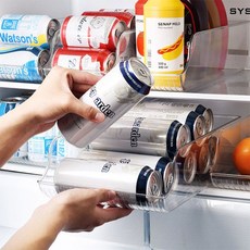 냉장고 정리 수납 캔맥주 음료수 트레이 바스켓, 스타러브 대형