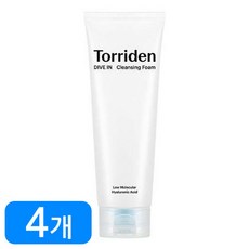 토리든 다이브인 저분자 히알루론산 클렌징 폼, 150ml, 8개