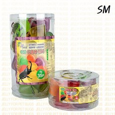 SM 애완 곤충용 젤리 10P(소) 35P(대) 2종 장수풍뎅이 사슴벌레 곤충젤리, 애완곤충용젤리 35P(대), 1개