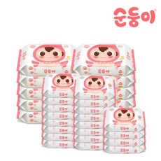 순둥이물티슈플러스20팩