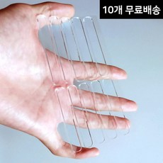 DMATO [(6개) 1세트 무료배송] 투명 문쾅방지 스티커 방문콕방지 가드 도어쿠션 방문 세탁기 충격 소음 방지 실리콘 보호패드 건조기 문 보호대 방문스토퍼 도어스토퍼, 1개, 충격 소음방지 나노겔 접착패드 밴드형(10개)1세트