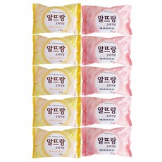 LG알뜨랑핑크140g 5개 + LG알뜨랑옐로우140g 5개, 1세트