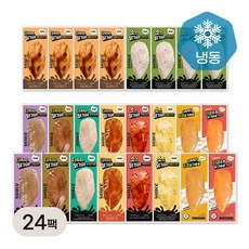 햇살닭 더촉촉한 소스 닭가슴살 100g 10종 24팩 / 소스 / 혼합구성, 24개