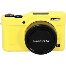 파나소닉 Panasonic LUMIX G DMC-GF9K GF9 카메라 노란색위한 보호 실리콘 젤 고무 부드러운 카메라 케이, 단일상품