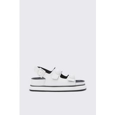 [백화점 정품] 슈콤마보니 샌들 슬리퍼 오브 (화이트) DG2AM23006WHT