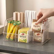도토리컴퍼니 커피보관함 티백 정리 수납함