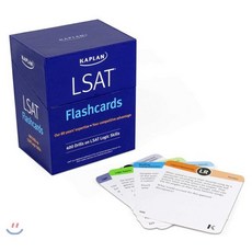 LSAT Prep Flashcards: 400 Drills on LSAT Logic Skills, Kaplan Publishing