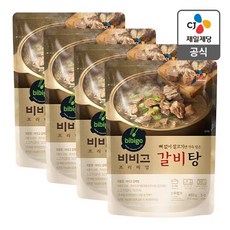 비비고 갈비탕, 400g, 4개