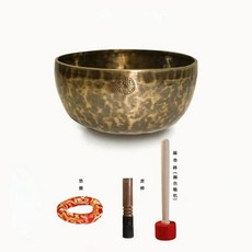 네팔 수제 부처님 사운드 볼 전문 힐링 악기 오리지널 티베트 그릇 명상 액세서리 용품, 1개, 5) 16CM